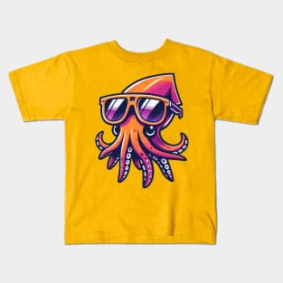 Chibi Squid Kids T-Shirt